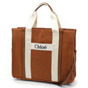 Chloe Diaper Bag Tote Shoulder Crimson Brown